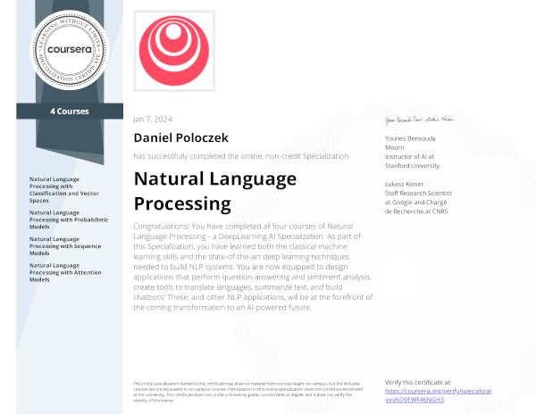 Natural Language Processing